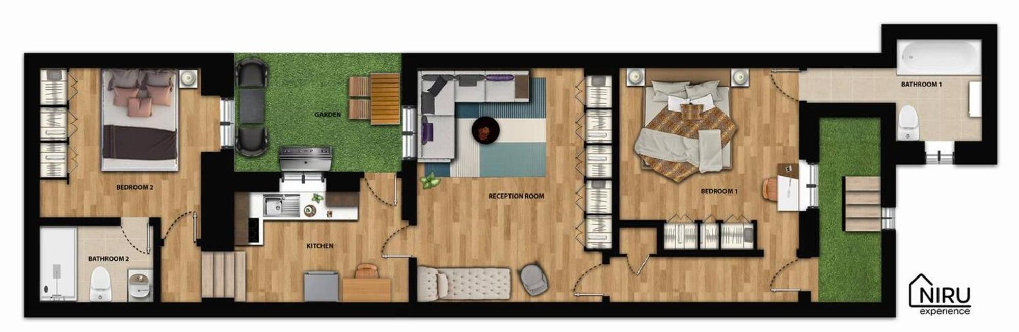 伦敦Niru Experience Hidden Gem In Chelsea 2Bd 2Ba公寓 外观 照片